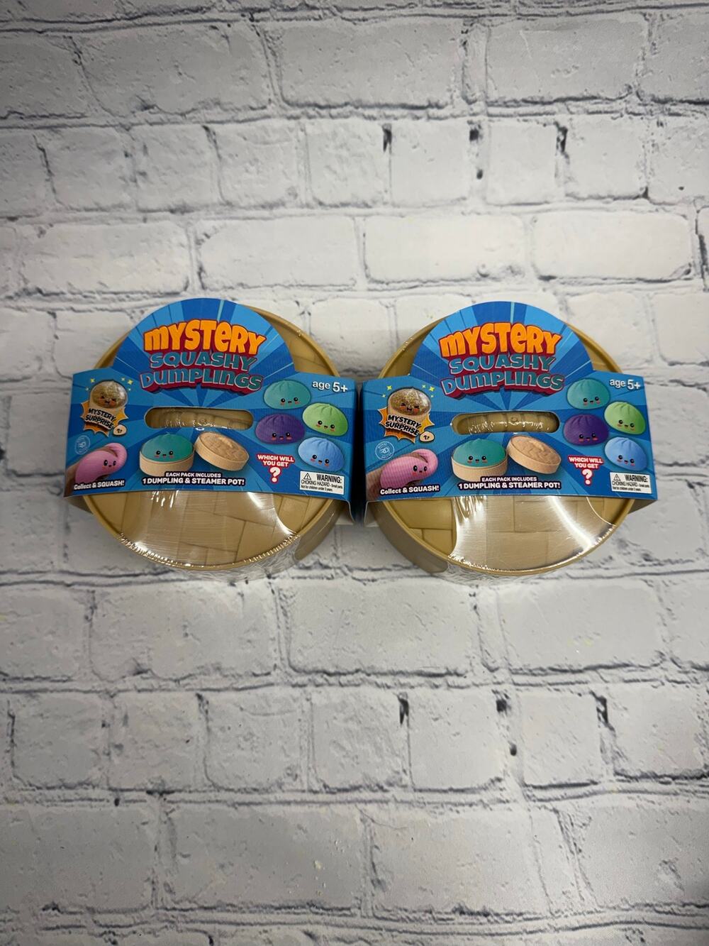 DUMPLING Set of 2! Mystery Dumpling with Steam Pot